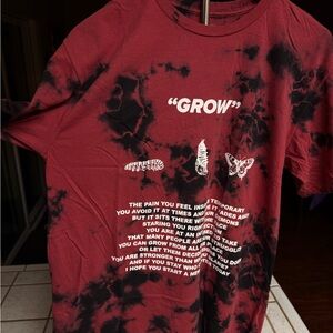 Phora Ariana Grande song Red and Black Graphic Tee